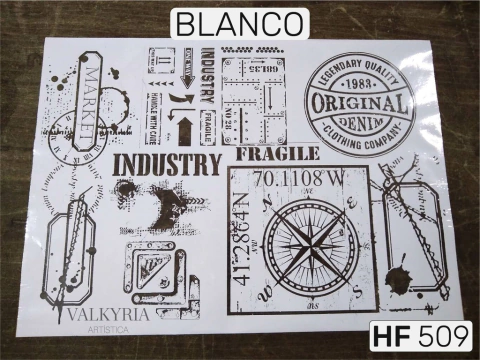 Foil Estampado Blanco A4 | HF 509