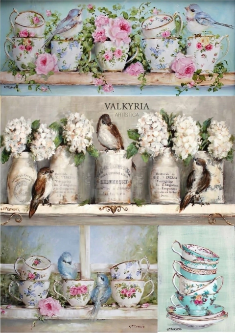 Lámina de Seda HPN8 | La Tiendita Shabby Chic