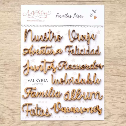Kit Formitas Láser "Palabras" | 10128