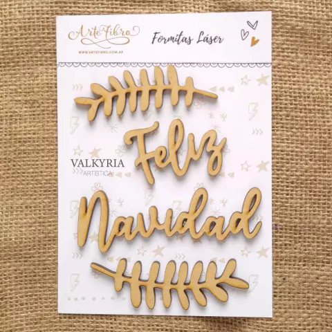 Kit Formitas Láser "Feliz Navidad" | 10182