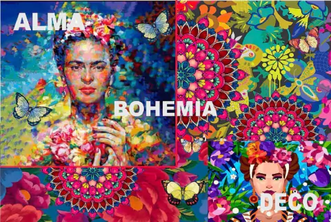 Seda XL Indeleble "Frida Kahlo" | MEX010