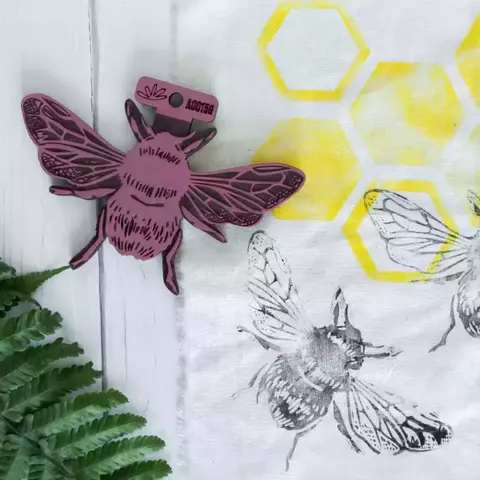 Sello Abeja (16 x 9,5 cm) | A015G