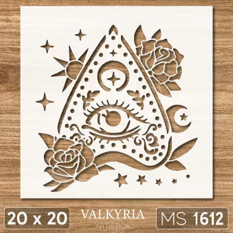 Stencil 20 x 20 "Ouija" | MS 1612