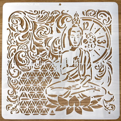 Stencil 30 x 30 "Armonia 6" | MS 521 - comprar online