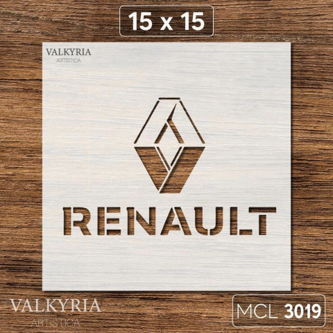 Stencil "Renault" 15 x 15 | MCL Láser