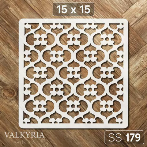Stencil 15 x 15 "Trama" | SS 179