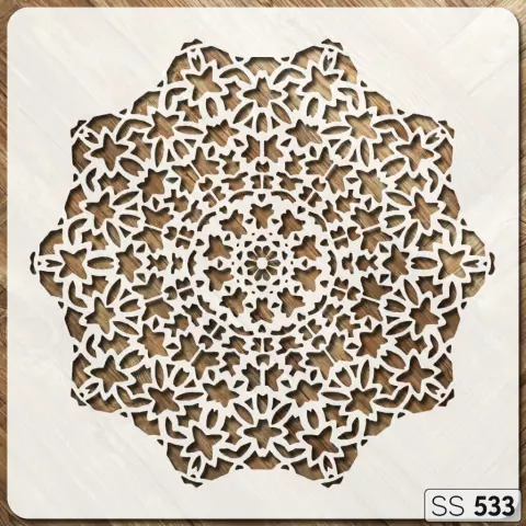 Stencil 30 x 30 "Mandala" | SS 533