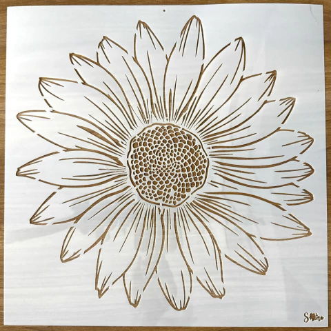 Stencil 30 x 30 "Girasol" | SS 541 - comprar online