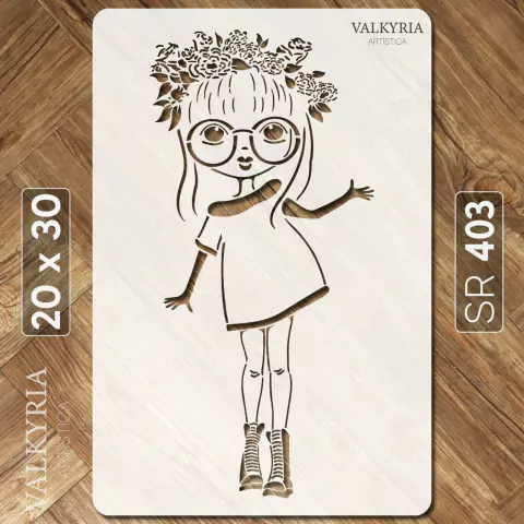 Stencil 20 x 30 "Juvenil" | SR 403