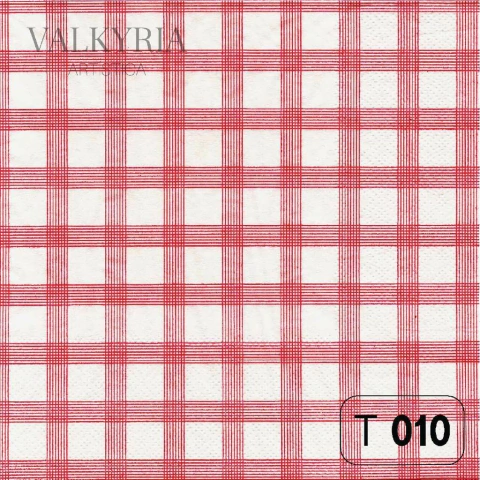 Servilleta para Decoupage Trama "Cuadrillé"