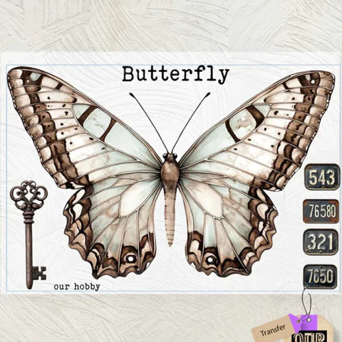 Transfer Color A4 "Mariposa 2" | TH 112 - comprar online