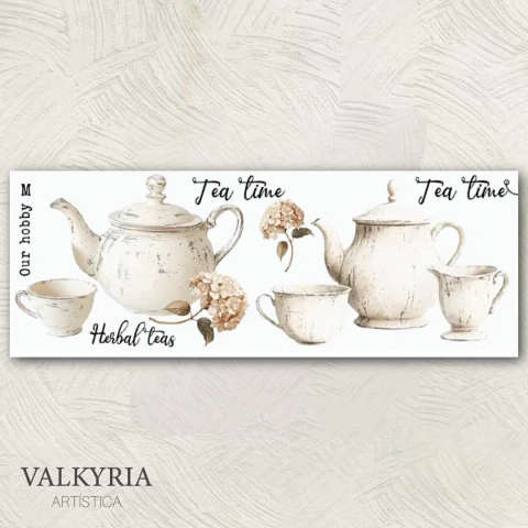 Transfer UV 28 x 10 "Tea Time 1" | VH 057 - comprar online