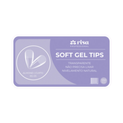 SOFT GEL RISA ALMOND CURTO 550 UNIDADES