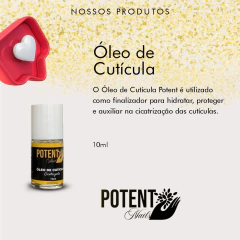 Óleo de Cuticulas Cicatrizante 10ml Potent - comprar online