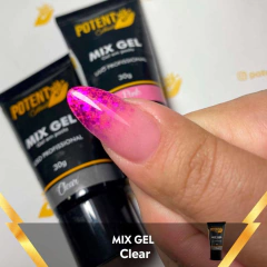 Polygel Clear + Modele 30g - Potent Nails - comprar online