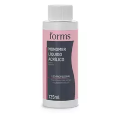 Monômero Líquido Acrílico 125ml – Forms