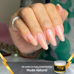Pó Acrílico Nude Natural 40g Potent - comprar online