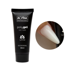 KIT RISA POLYGEL WHITE BISNAGA + HIGIE 60ML - 2 