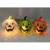 Abóbora Halloween 7cm - Com luzes e brilho flutuante - Verde - comprar online