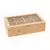 Caixa Decorativa de Bambu 8 Nichos Natural - comprar online