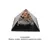 Orgonite Piramide Contra Inveja 4,5cm - Agata com Sal Grosso, Arruda e Po de Turmalina - comprar online