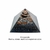 Orgonite Piramide Da Protecao 4,5cm - Turmalina Negra com Cristal na internet