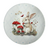 Prato Raso e Sobremesa Porcelana - Garden Mushroom - ELEVAH