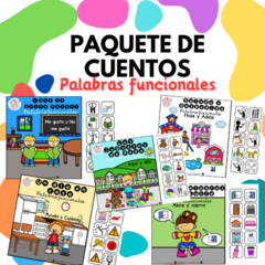 Paquete de Cuentos - PALABRAS FUNCIONALES