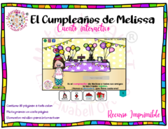 Cuento interactivo - El cumpleaños de Melissa