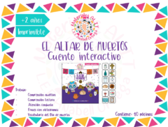 Cuento imprimible - El altar de muertos