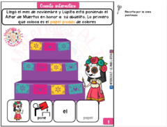 Cuento imprimible - El altar de muertos en internet