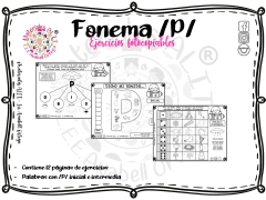 Paquete de ejercicios de fonemas en internet