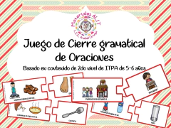 Cierre gramatical 5-6 años on internet