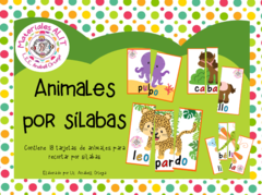 Animales por sílabas