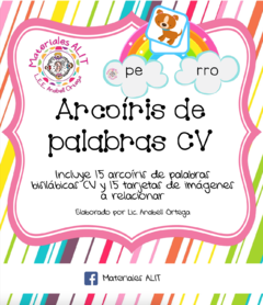 Arcoíris de palabras CV