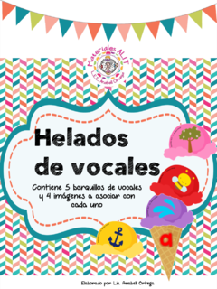 Helados de vocales