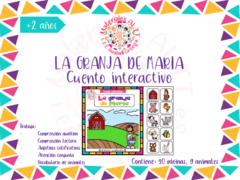 Cuento imprimible - La granja de María