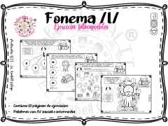 Paquete de ejercicios de fonemas