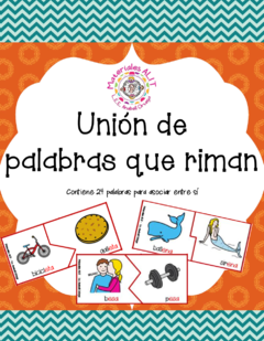 Unión de palabras que riman