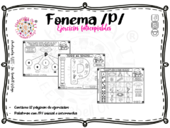 Ejercicios del fonema P