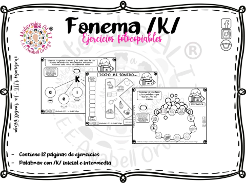 Ejercicios del fonema T - (copia)