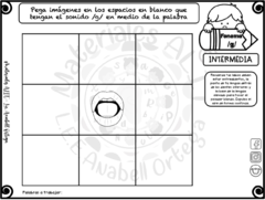 Ejercicios del fonema G - MaterialesALIT