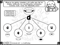 Ejercicios del fonema D - comprar en línea