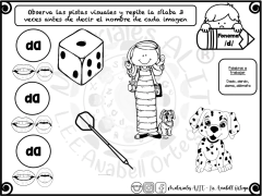 Ejercicios del fonema D en internet