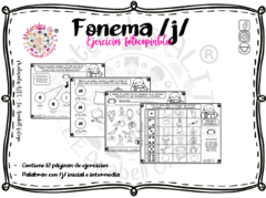 Ejercicios del fonema J