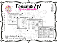 Ejercicios del fonema F