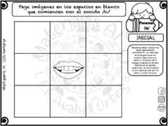 Ejercicios del fonema N - MaterialesALIT