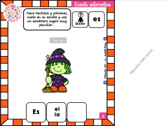 Cuento imprimible - Respondemos la pregunta ¿QUIÉN? - Halloween - comprar en línea