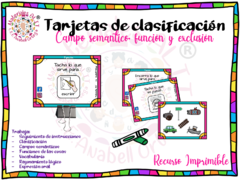 Tarjetas de clasificación