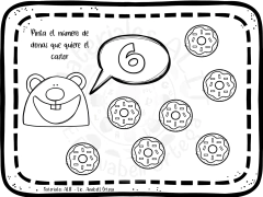 Cuenta con el castor - ejercicios - MaterialesALIT